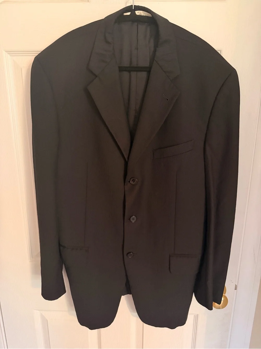 Joseph Abboud Men's Black Three-Button Sport Coat